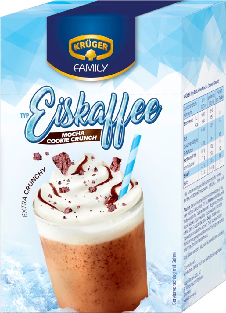 Krüger Family Typ Eiskaffee Mocha Cookie Crunch 10er Produktbild 