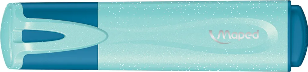 Surligneur à paillettes bleu pastel Maped - Feutre créatif pour calligraphie