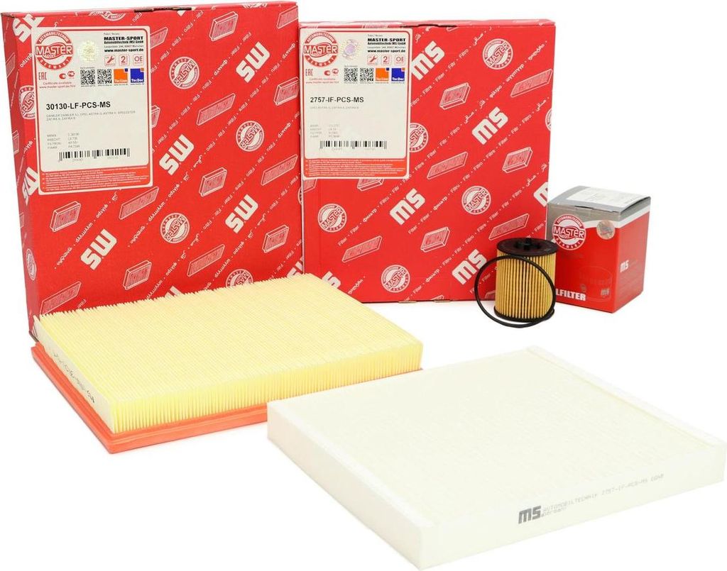 MASTER-SPORT 450001302 Filter-Satz für OPEL ASTRA G CC (T98)