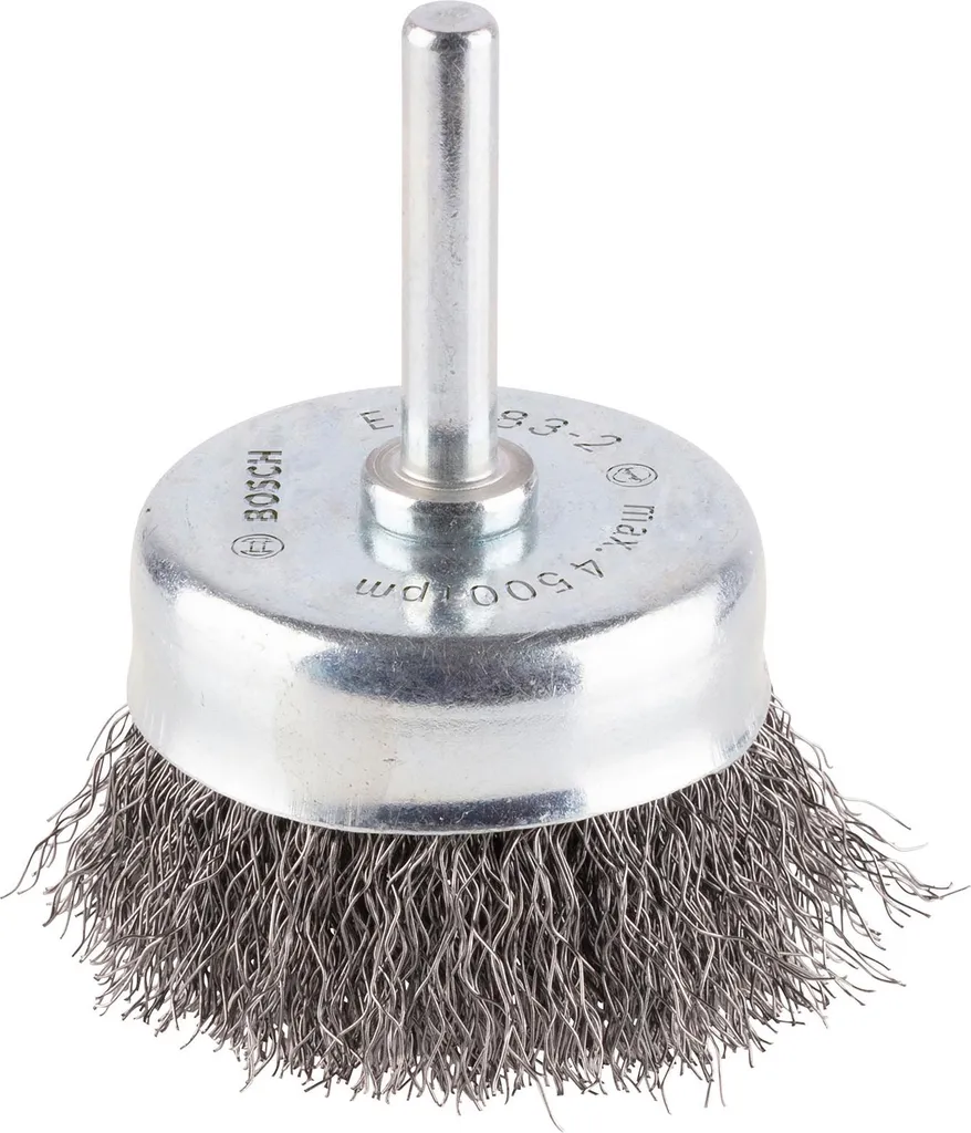 Spazzola Metallica a Tazza 50mm per Trapano | Filo Acciaio 0,2mm