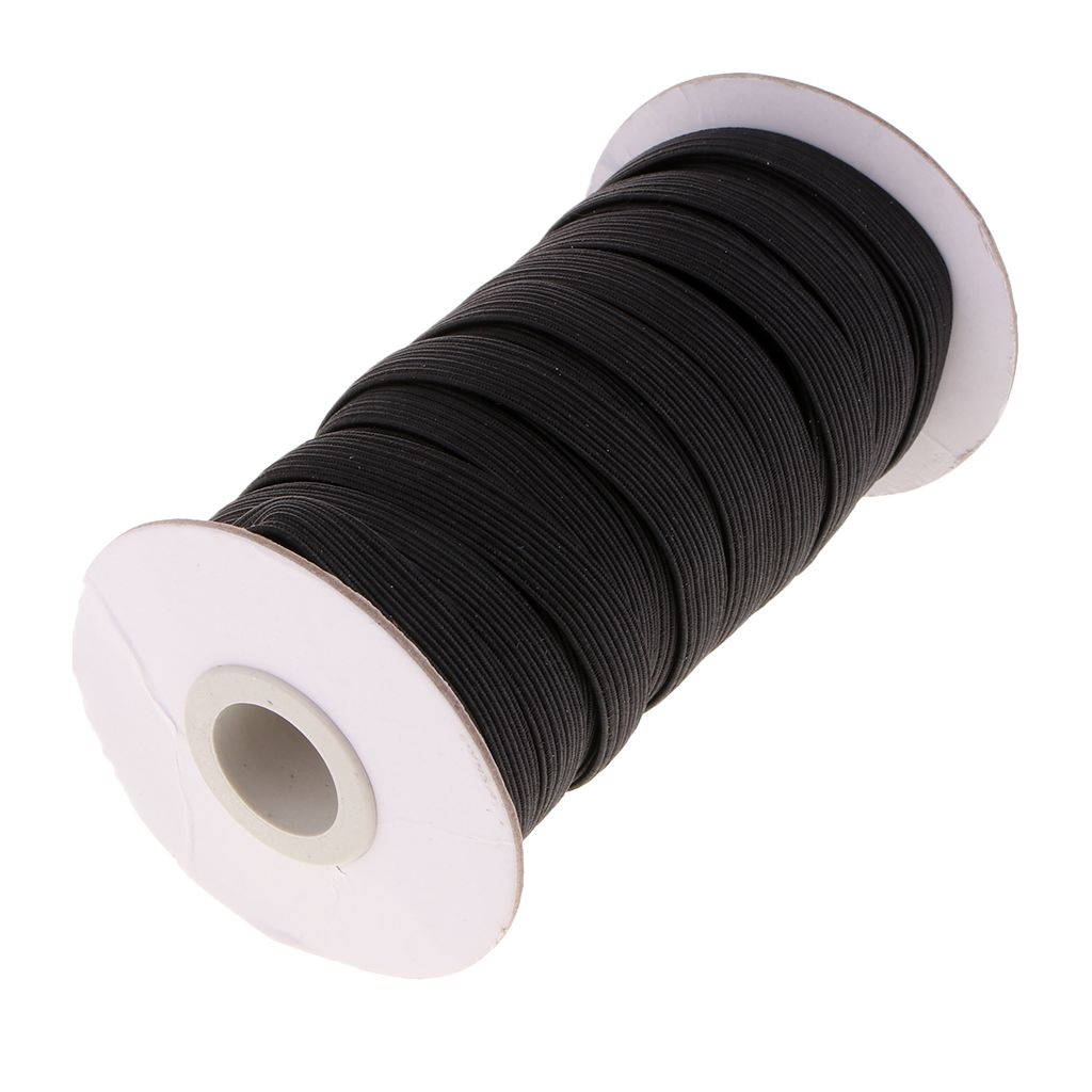 2 m Wachsband schwarz von der Rolle ca 1,5 mm 