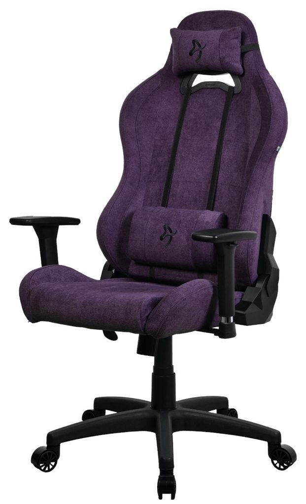 Arozzi Torretta Soft Fabric™ Gamingstuhl - Reines Lila Produktbild 