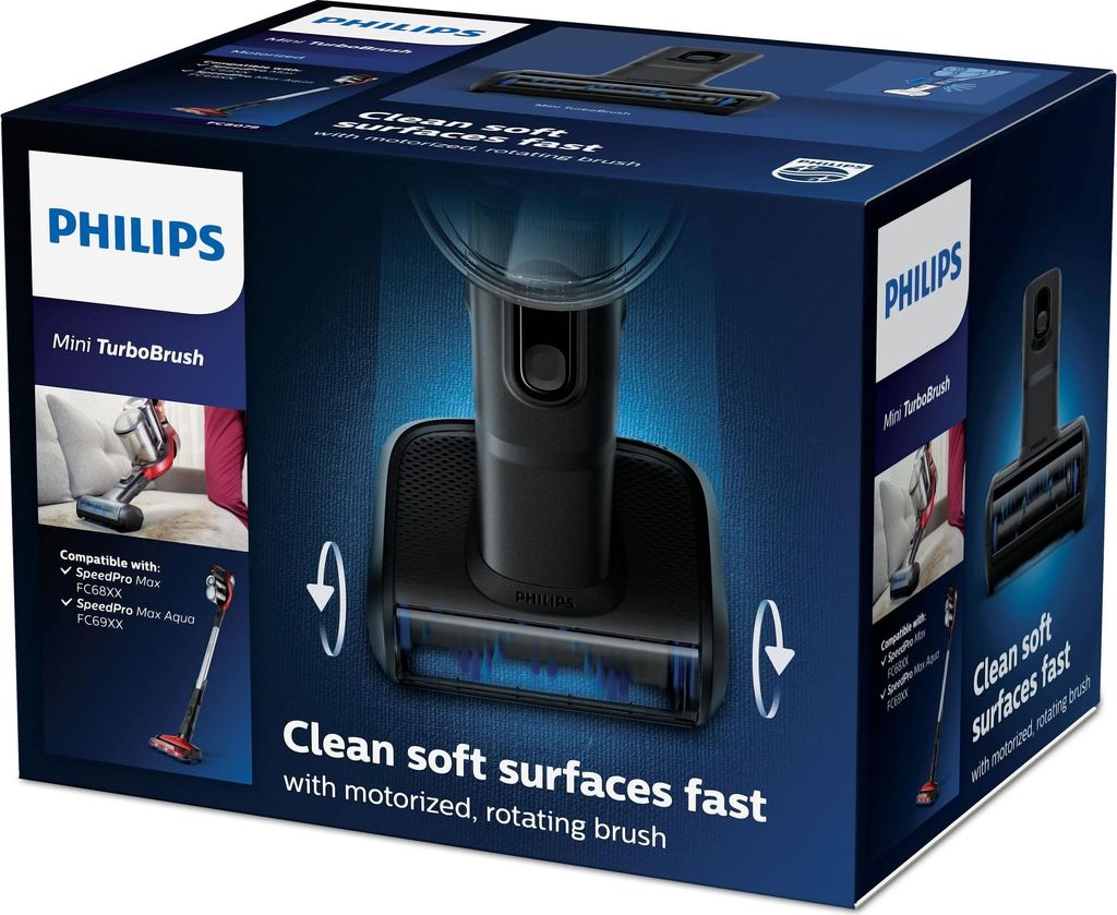 Philips Turbo Tierhaar Düse Aufsatz für den SpeedPro Max Akkustaubsauger (FC8078/01)
