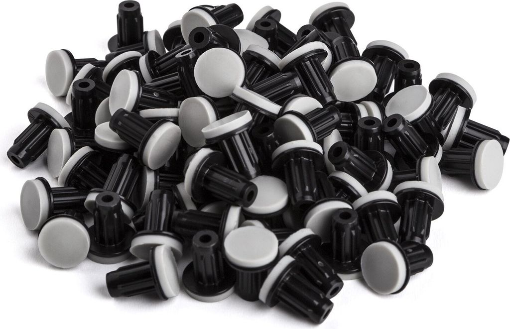 Türpuffer für Bohrung 5 mm / Pufferstärke 2 mm Möbelpuffer Möbeltürpuffer Türanschlagpuffer
