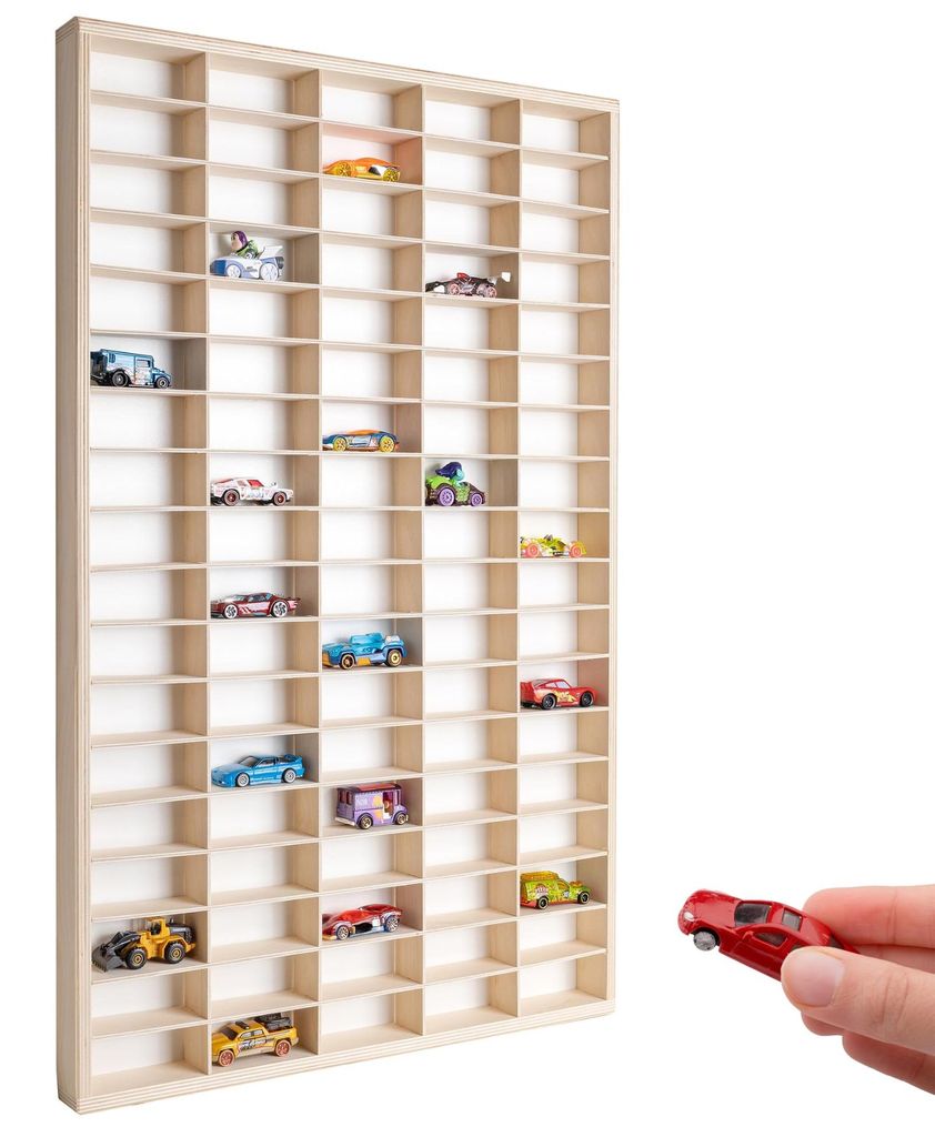 Creative Deco Wandvertoningskast Planken, 78.8 x 50 x 4 cm Productafbeelding 