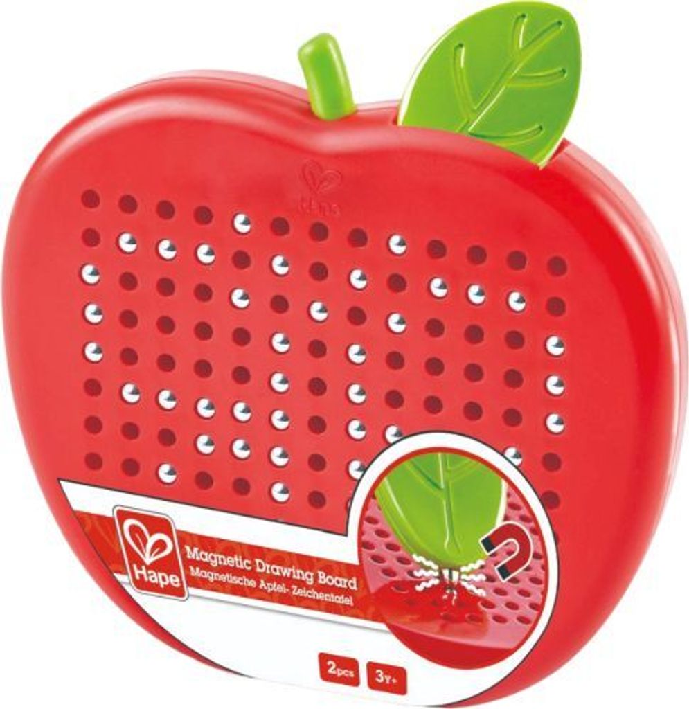 Hape Magnetische Zeichenfläche 8 Stücke Rot  Rot One Size Produktbild 5