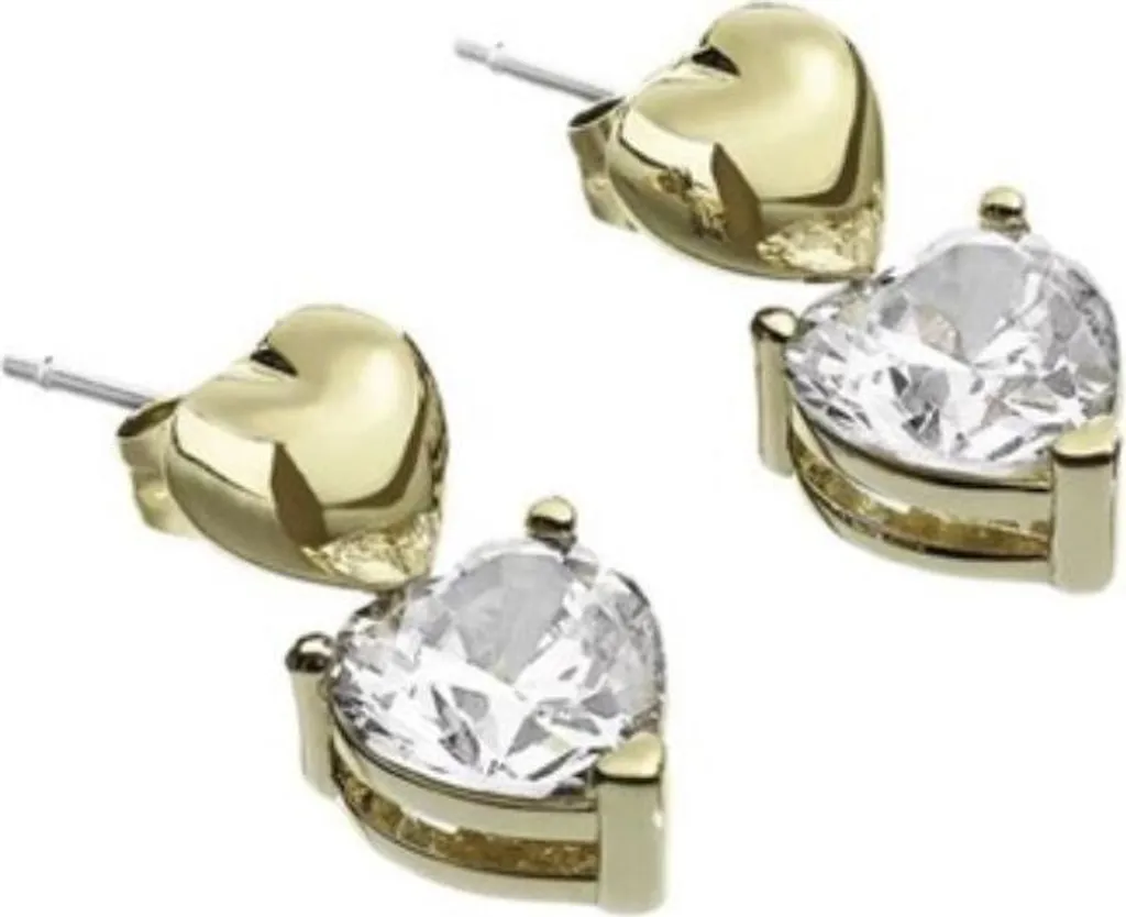 Boucles d'oreilles Pendantes Cœur Chiara Ferragni J19AWD04 en Acier