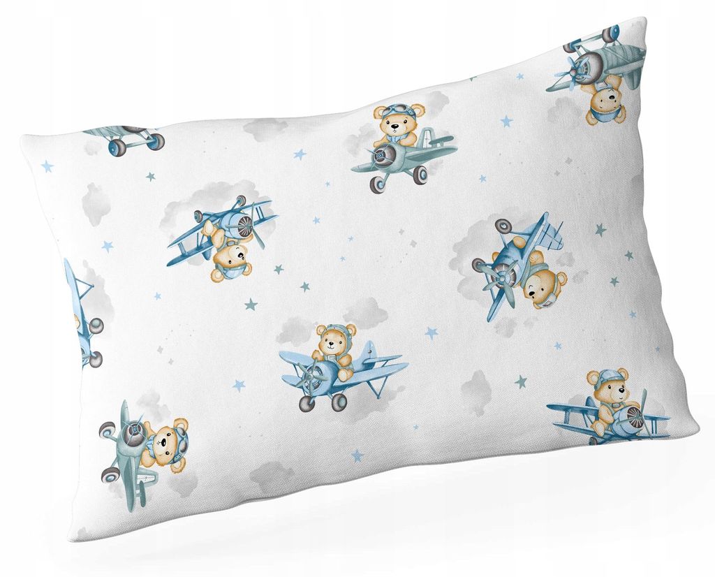 Kinder Kopfkissen 40x60 cm – Kleinkind Kissen – Antiallergisch – 100% Baumwolle