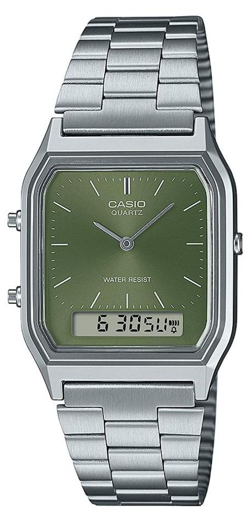 Casio Armbanduhr Vintage AQ-230A-3AMQYES analog-digital Produktbild 