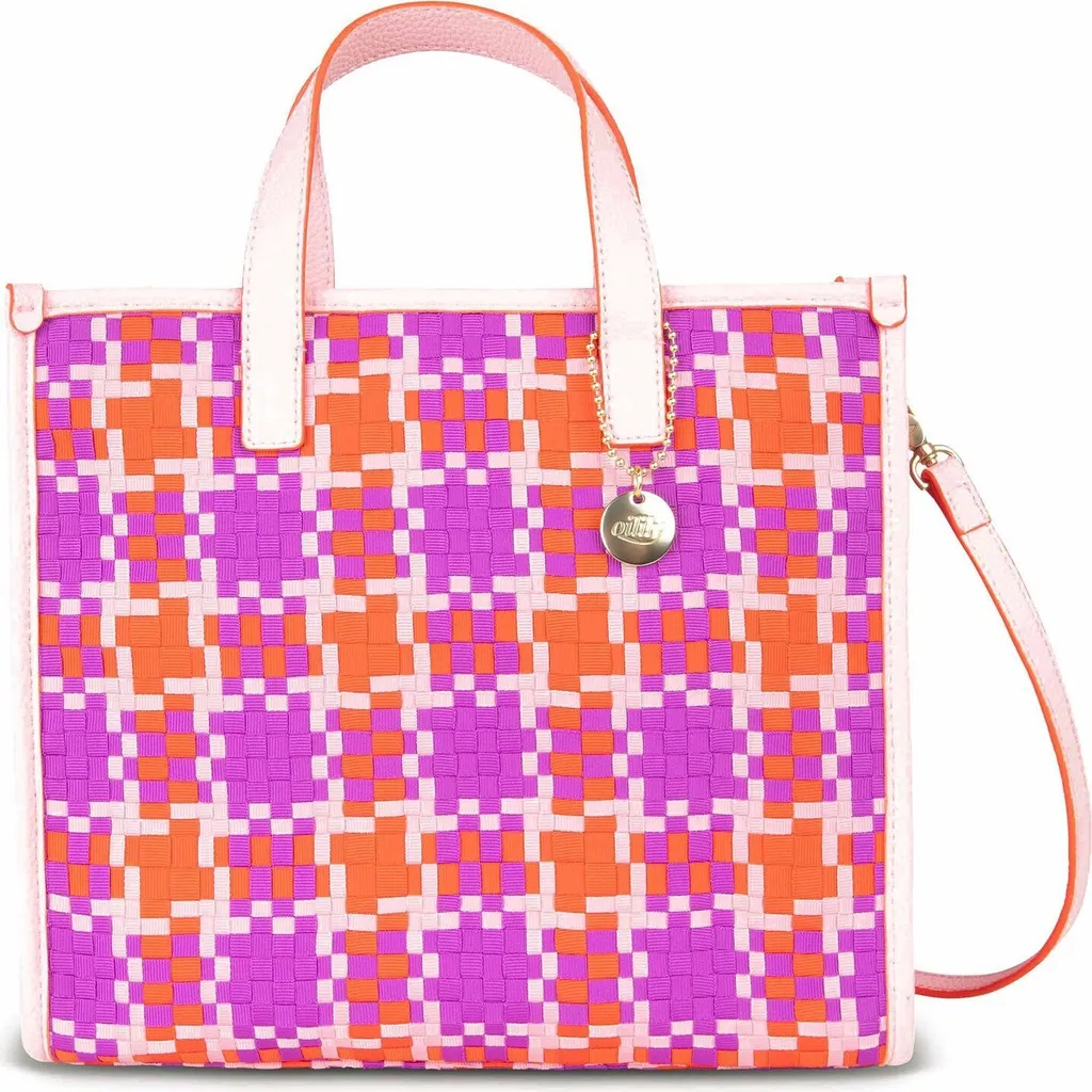 Sac à main bandoulière pour femme Oilily Hillary Handbag fleuri lilas