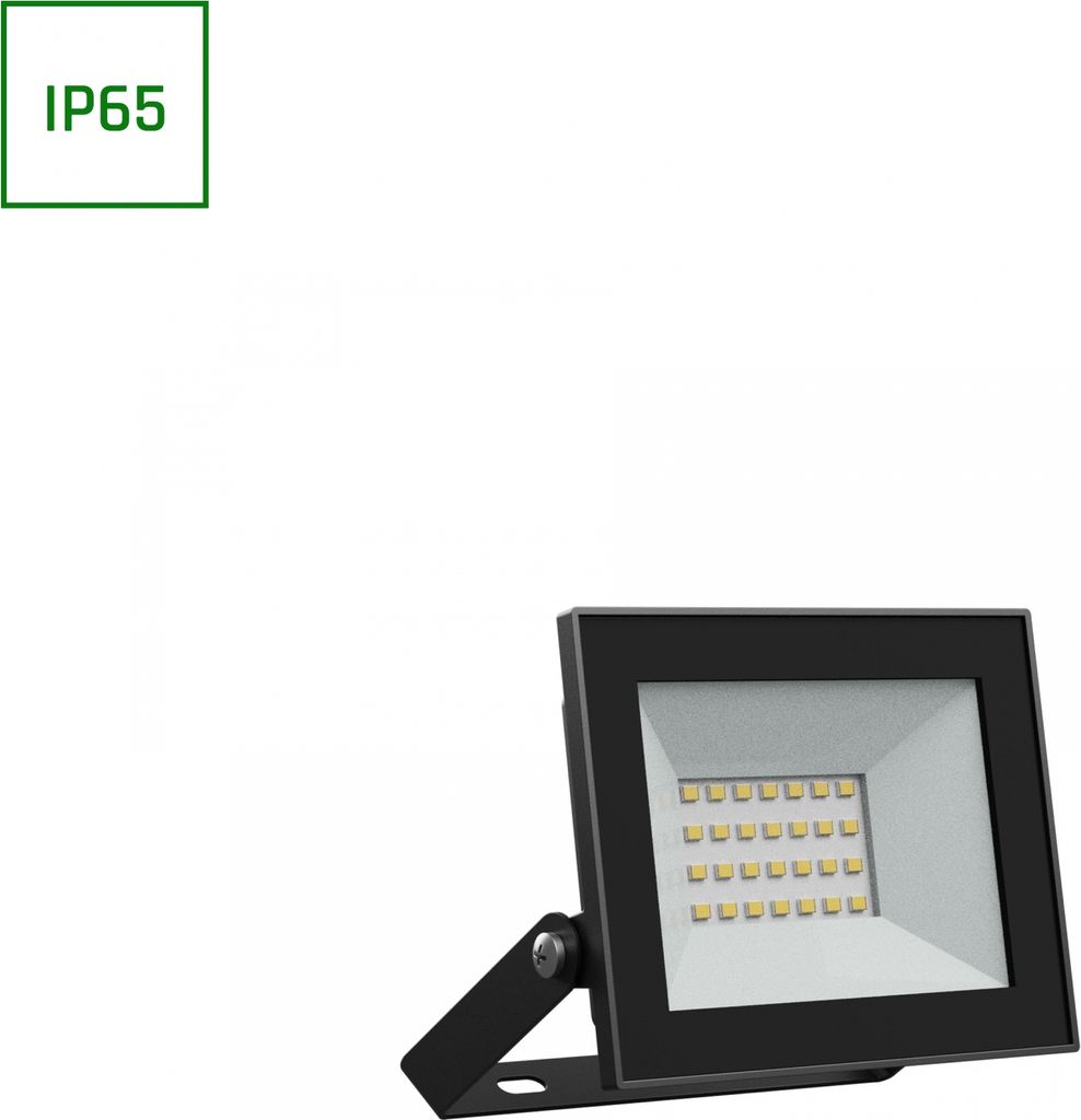 NOCTIS LUX 4 LED buitenlamp, 20W, IP65, 3000K, zwart Productafbeelding 