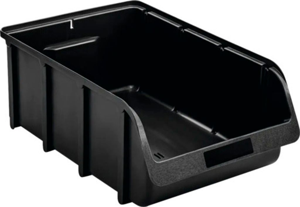 Sichtbox Hünersdorff Gr. 5 Kunststoff schwarz