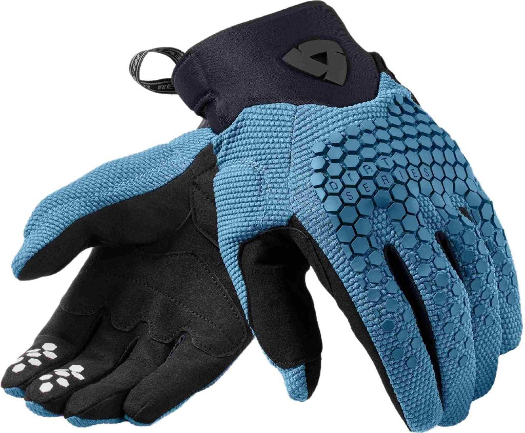 Revit Massif Motorradhandschuhe, blau, S