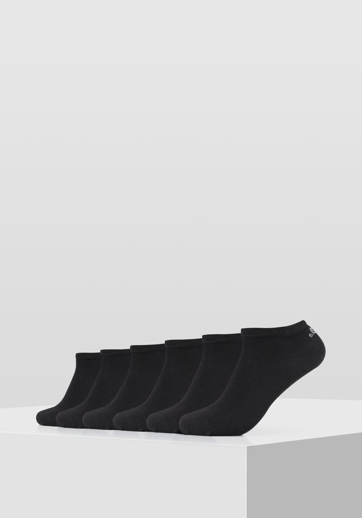 s.Oliver Sneakersocken Originals 6er Pack black 35-38