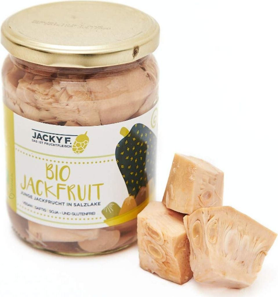 Fruchtfleisch Jackfrucht Kerne Bio-Jackfruit-jung Fleischersatz In