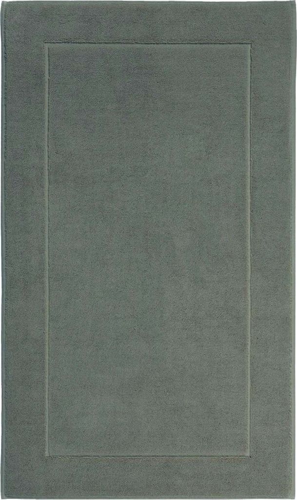 Badematte - Waldgrün - ägyptische Baumwolle - 70 x 120 cm Produktbild 