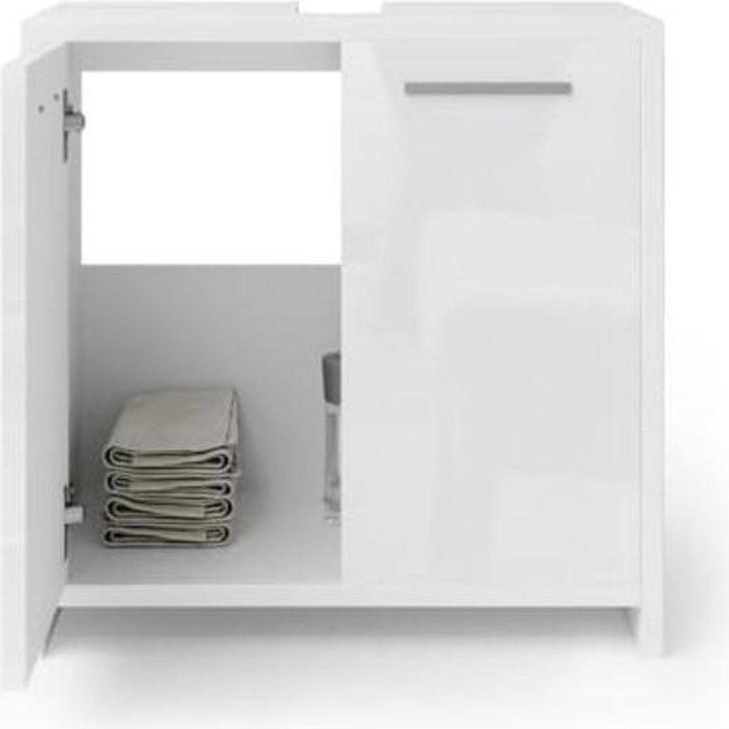 Gratyfied - Badezimmerschrank unter Waschbecken - Waschbeckenunterschrank mit Aussparung - Waschbeckenunterschrank mit Aussparung - 60 x 58 x 33 cm...