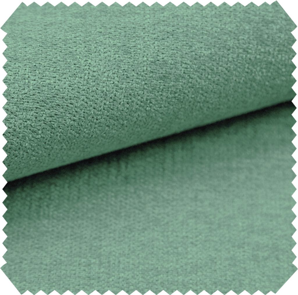 novely RICKERT - Samtweicher Velours Polsterstoff mit feiner Textur - Robuster Möbelstoff - Pflegeleichte Meterware 1lfm - Farbe: 18 Pastelltürkis