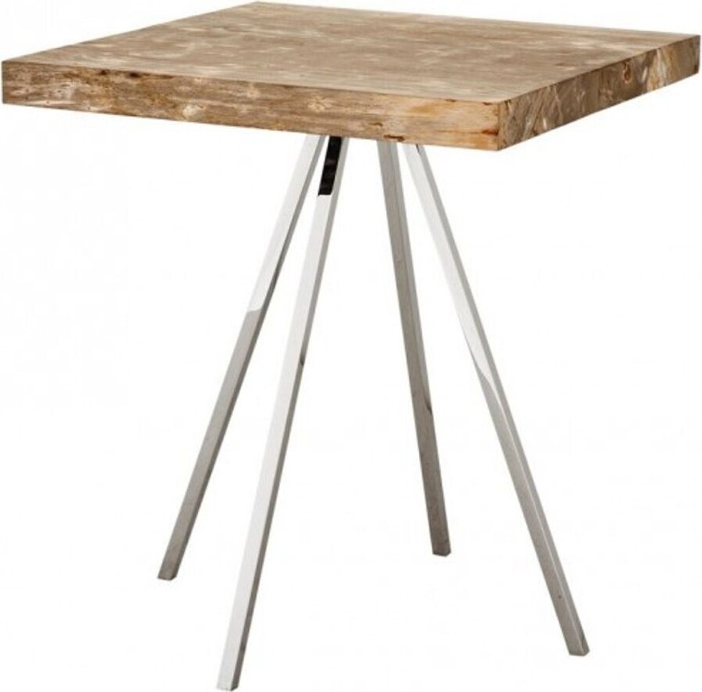Casa Padrino Luxus Art Deco Designer Beistelltisch 48 x 48 x H. 55 cm - Luxus Tisch