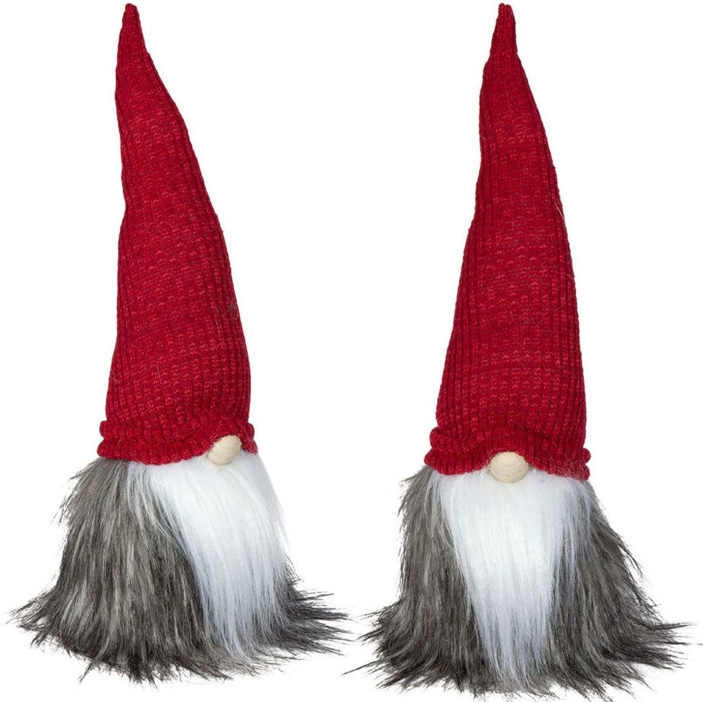 Wichtel 25cm sitzend, Pärchen, 2 Stück