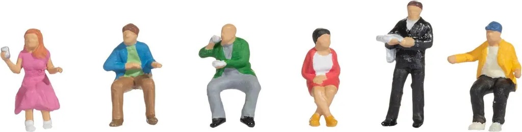 NOCH Figurines Wagon-Restaurant Échelle N : Scènes Ferroviaires Réalistes