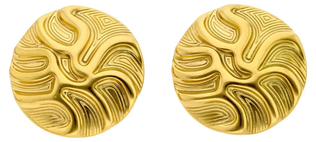 NAHIMA damen ohrringe - gold, onesize