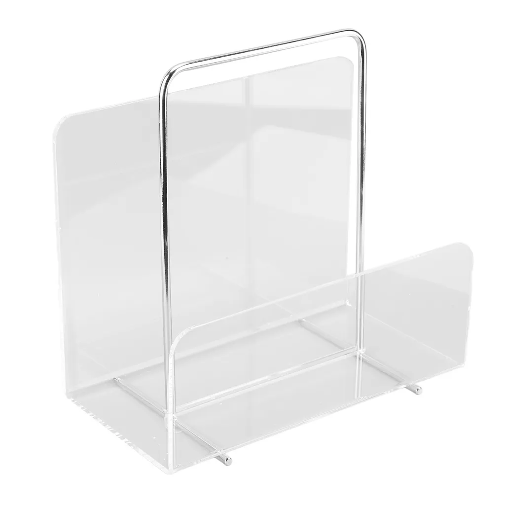 Porte-brochures en acrylique robuste et transparent format A4 luxe