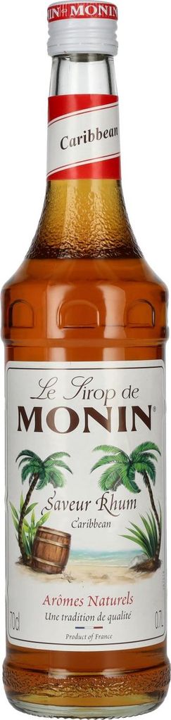 Le Sirop de Monin KARIBISCHER RUM 0,7l Produktbild 