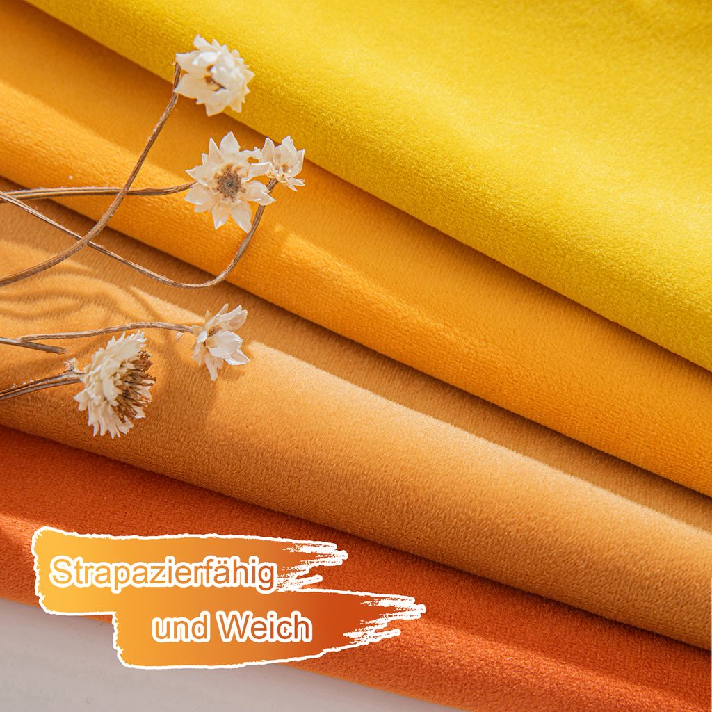 sada 4 obliečok na vankúš 45x45cm zamatový dekoračný poťah Obrázok produktu 