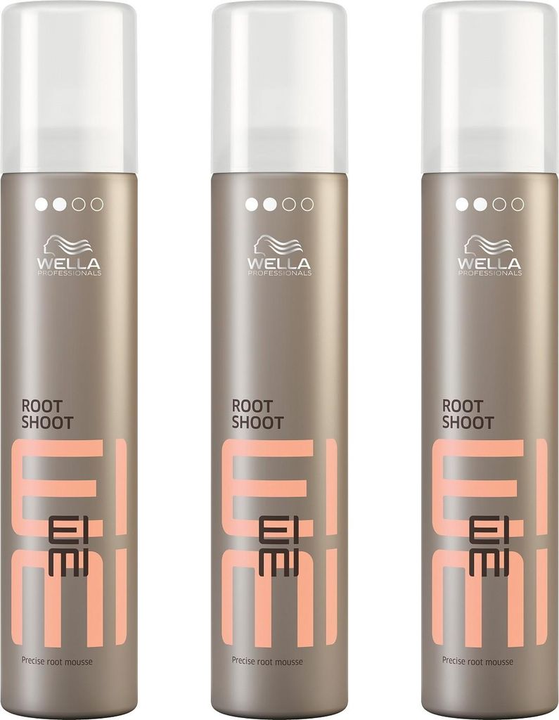 Wella Eimi Root Shoot 3 x 200 ml Ansatz Volumenschaum Set