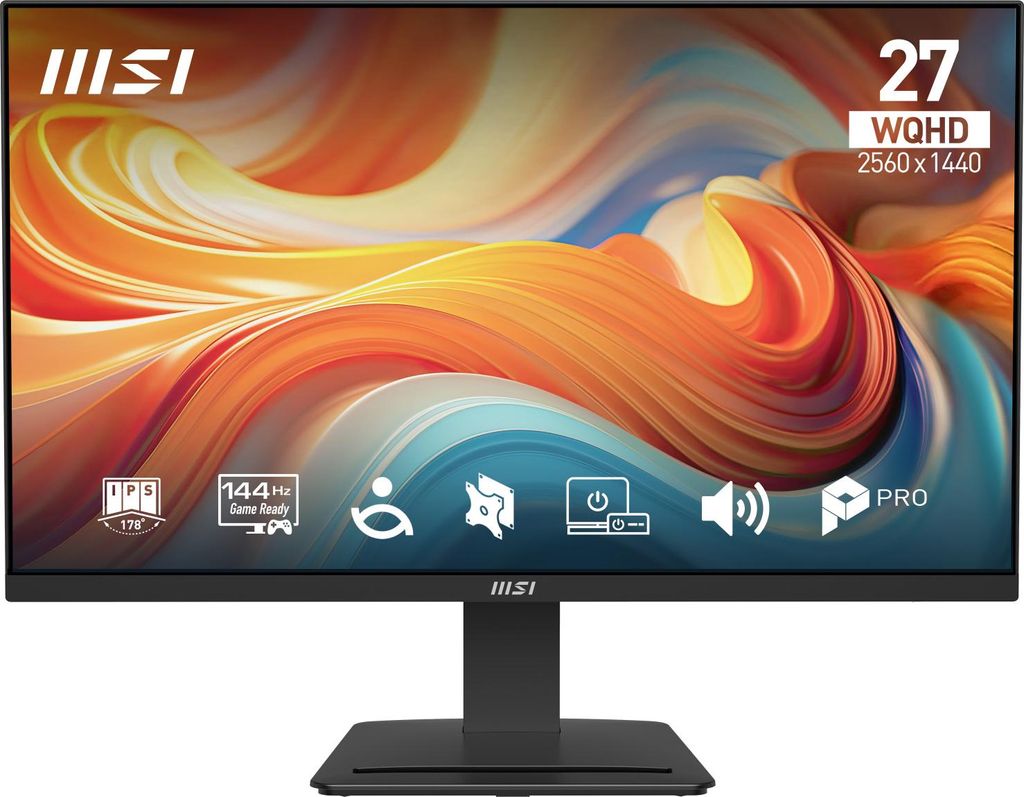MSI Pro MP273Q E14, 68,6 cm (27"), 2560 x 1440 px, Wide Obrázek produktu 