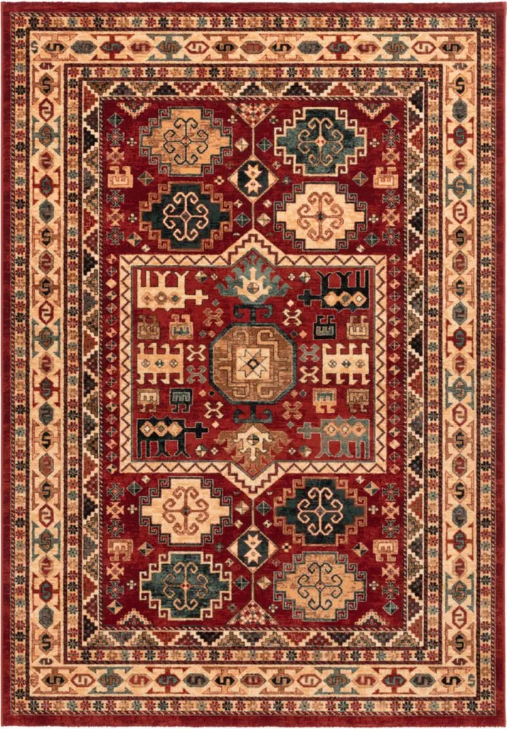 Tapis Kashqai Royal Heritage 135x200 cm - Durable et Facile à Entretenir