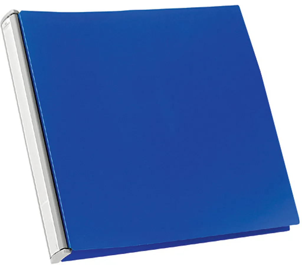 Classeur DURABLE Album CD DVD 96 places en PP résistant - Noir Argenté