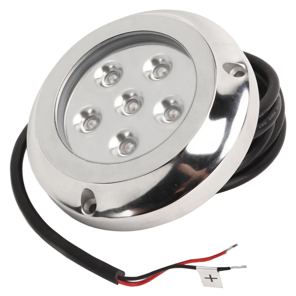 Lampe d'eau de mer anti-corrosion ultra-puissante pour feu arrière yacht
