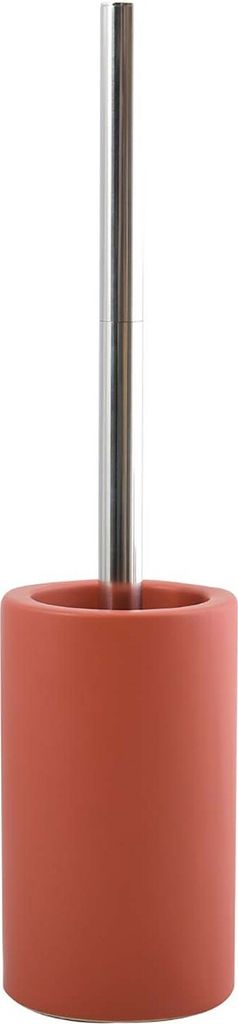 Spirella "Tube" WC Bürste Toilettenbürste Klobürste WC Garnitur aus Porzellan matt Rot