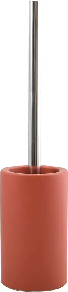 Spirella Tube Scopino WC in Porcellana Rosso | Facile da Pulire