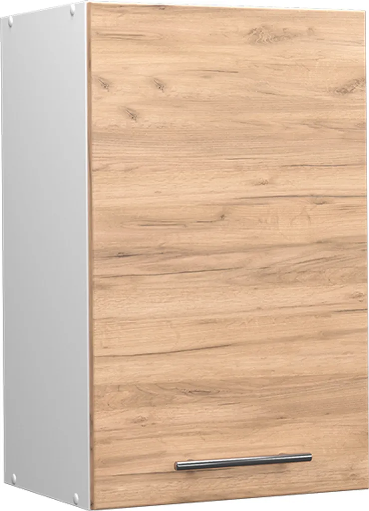 Pensile Cucina Vicco Fame-Line 45 cm - Quercia Dorata e Bianco