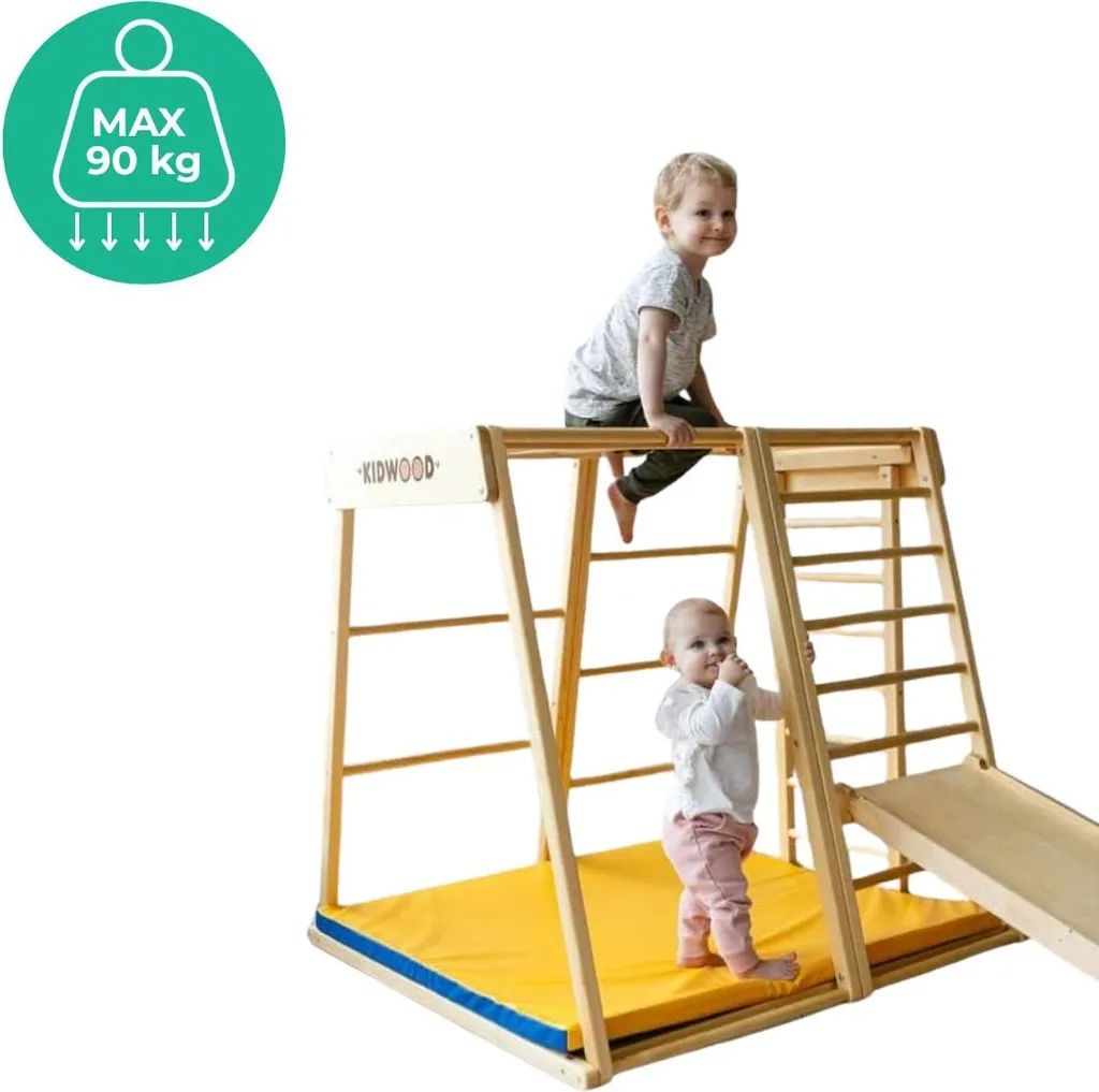 Aire de jeux intérieure Rocket Basic station de motricité bois - 5