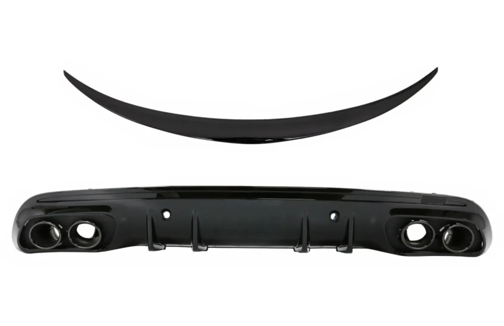Spoiler de Coffre Arrière et Diffuseur pour Mercedes W205 2014 à 2020