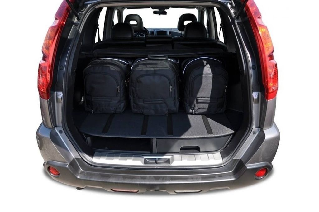 Nissan X-Trail 2007-2014 Kofferraumtaschen Set 5 Stk
