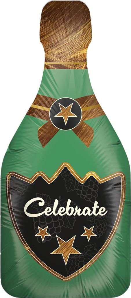 Folienballon Champagner Grün Luftballon Helium Party Deko Ballon Feier Hochzeit