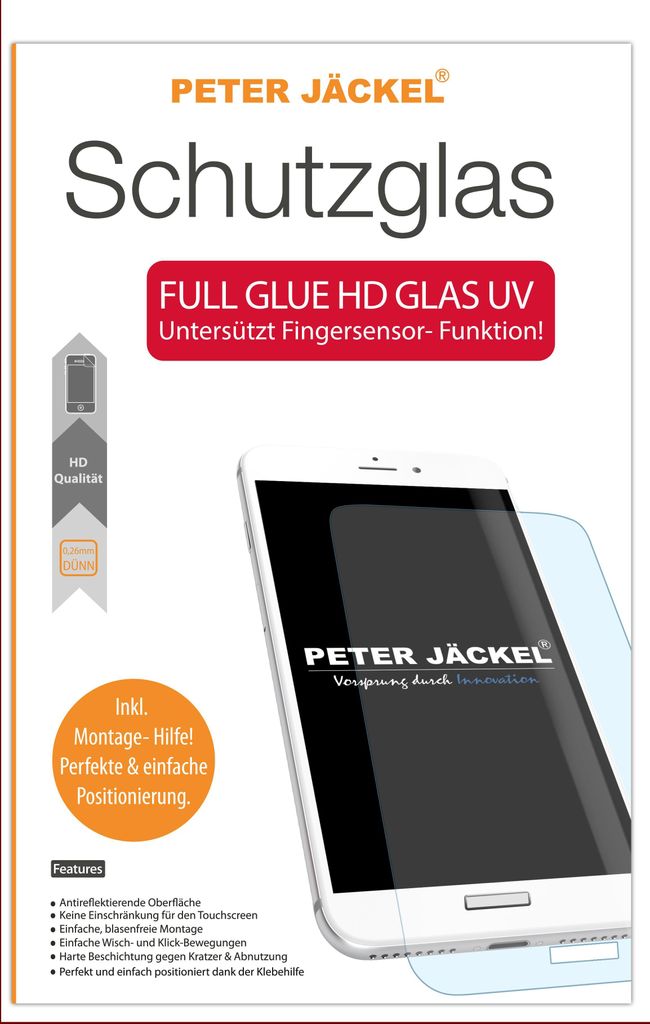 HD Glass FULL GLUE für Apple iPhone 13/ 13 Pro Black Handyhülle