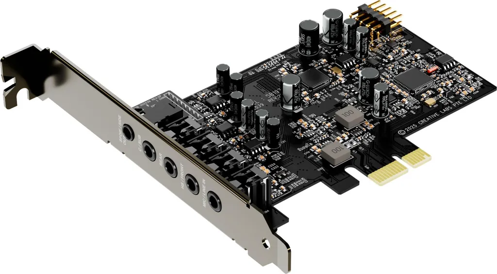 Carte son interne Creative Sound Blaster Audigy Fx Pro pour audio 5.1 immersif