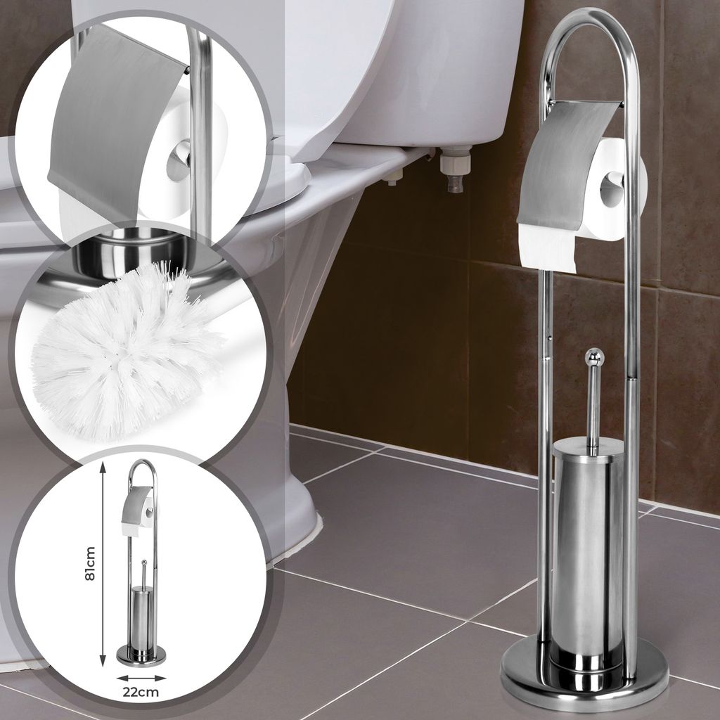 Aquamarin® Stand - 81/22/22 cm WC-Garnitur