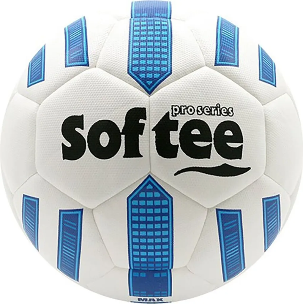 Ballon Futsal Softee Hybrid Max Blanc 4 : Anti-Déformation et Ultra Solide