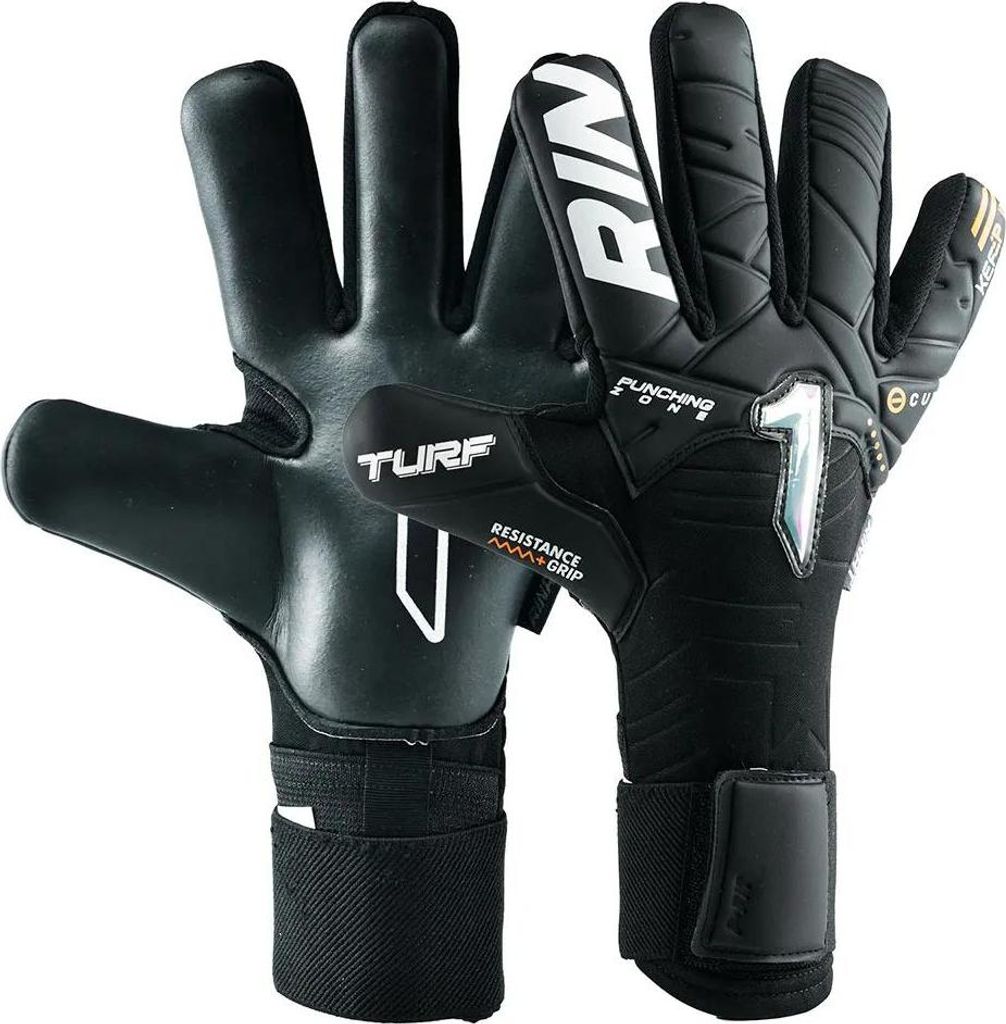 Rinat Kratos Turf Basic Torwarthandschuhe Schwarz 7 Schwarz 7