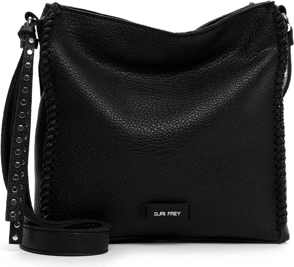 SURI FREY Franzy Crossover Bag Black: Borsa a Tracolla Nera Chic e Pratica