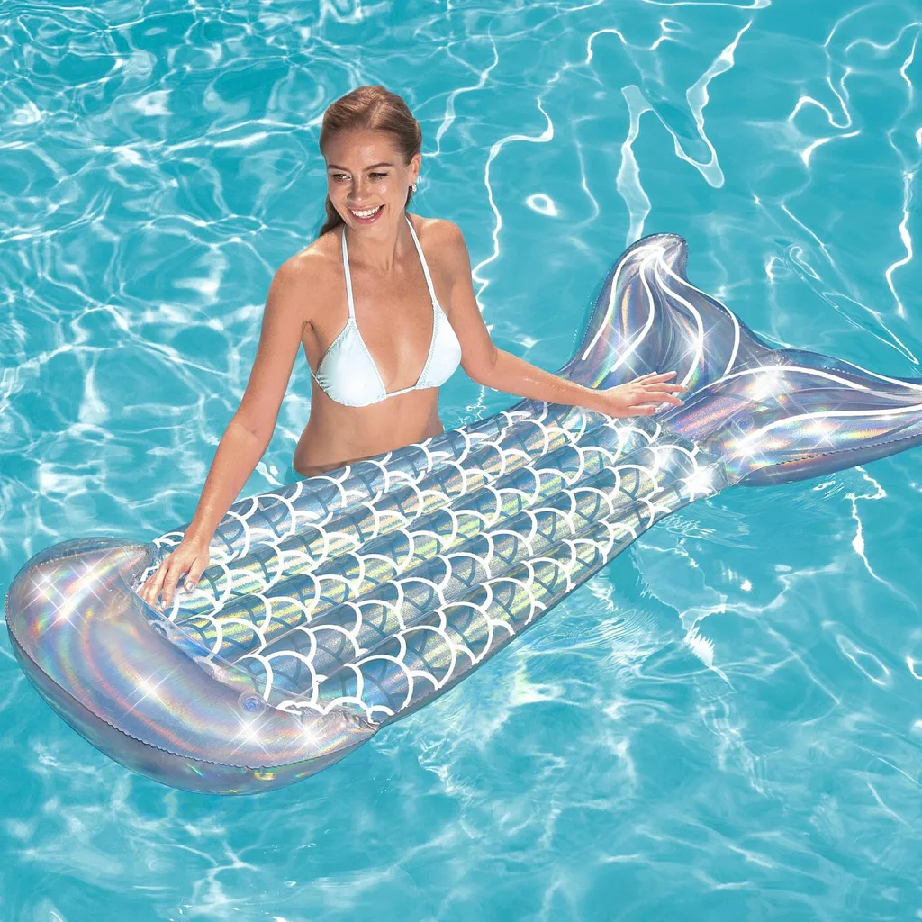 Bouée Géante Queue de Sirène Matelas Gonflable de Piscine Bestway - 37