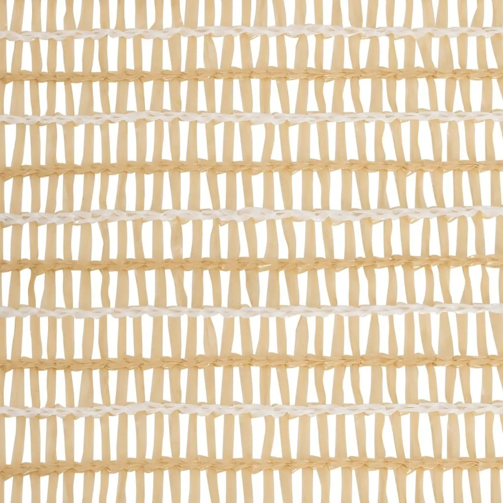 Rete Privacy Beige 1,8x25 m HDPE 75g/m²: Recinzione da Giardino Robusta - 4