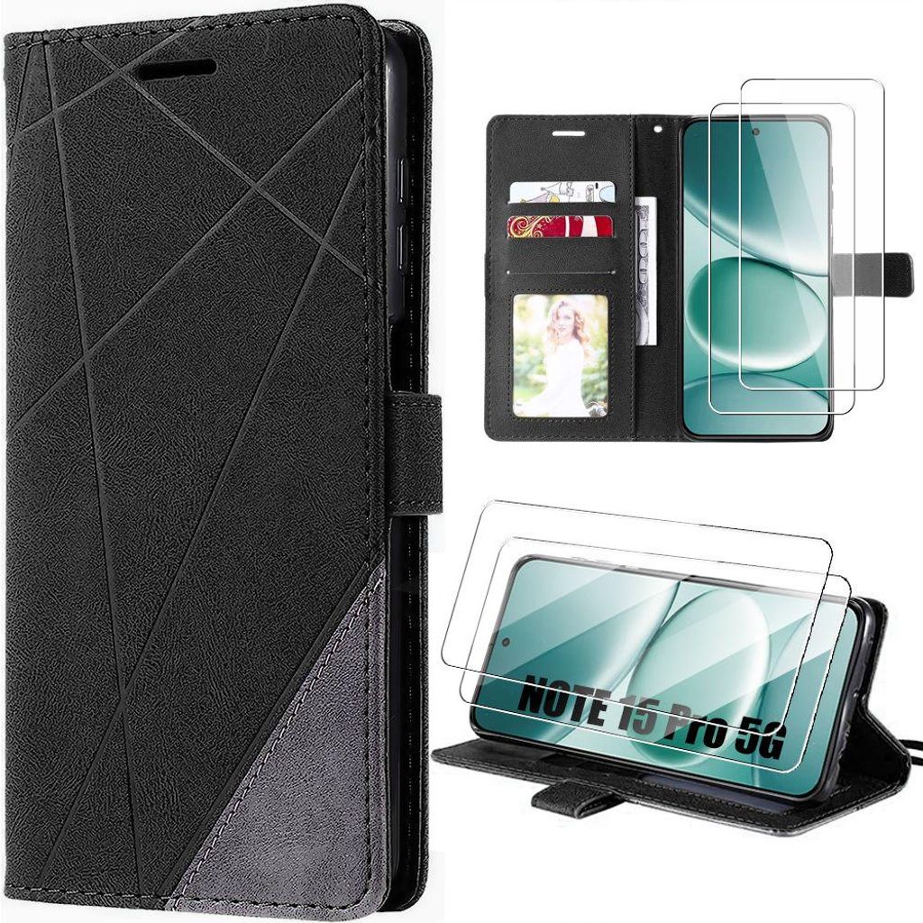 Coque + 2 Verres Trempés pour Xiaomi Redmi Note 15 Pro 5G, Image du produit 
